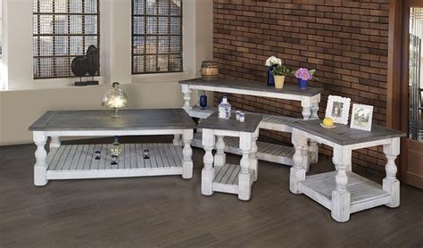 IFD Furniture | 469 Stone Rustic Coffee Table Set | Dallas Designer ...