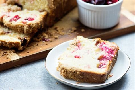 Homemade Cranberry Bread With Struesel Buns In My Oven