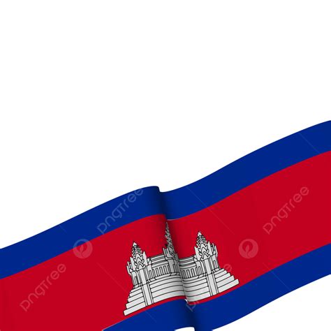 Cambodia Flage Cambodia Flag Flag Khmer Cambodia Png And Vector With