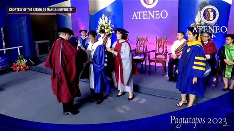 Maria Ressa Receives Honorary Degree From Ateneo Delivers Commencement