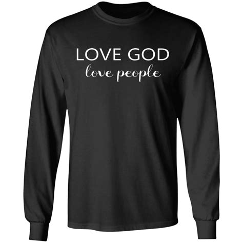 Love God Love People Shirt | Teemoonley.com