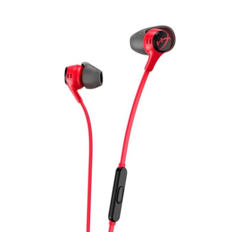 Hyperx Cloud Earbuds Ii Gaming Earphone Red Pc Studio