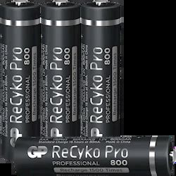 GP ReCyko Pro AAA Batteri 800 MAh 4 Pack