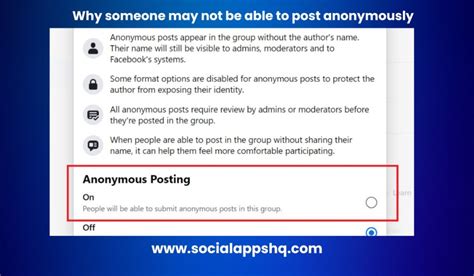 How To Post Anonymously On Facebook Group Socialappshq