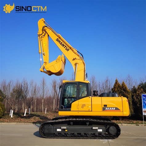 Shantui Brand New 22 Ton Crawler Excavator Se220 With Cummins Engine