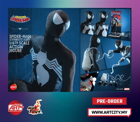 Hot Toys X Hono Studio Spider Man Symbiote Suit Spider Man Th Scale Hs Art City