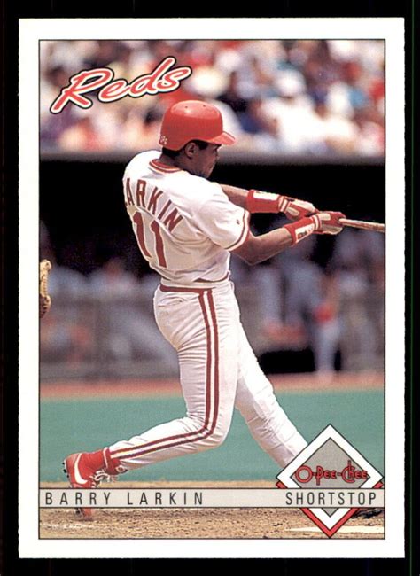 Barry Larkin 1993 O Pee Chee Series Mint Card 147 In 2024 Barry