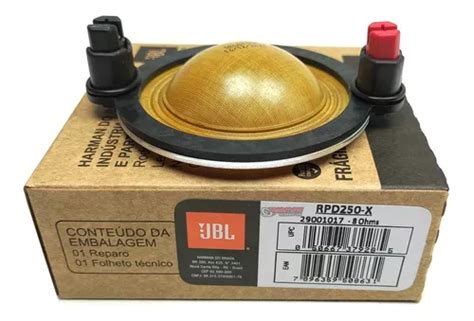 Reparo Original Jbl Selenium Driver D250 Trio Fenólico