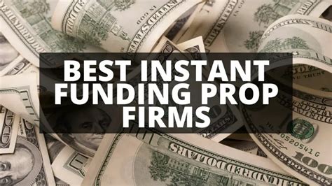 Best Instant Funding Prop Firms Of December Analyzing Alpha