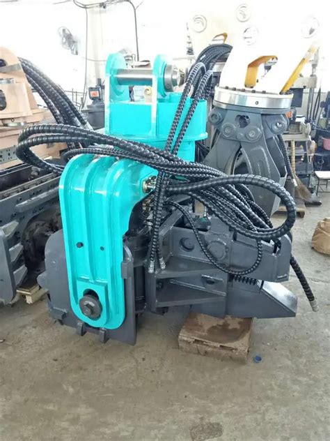 Hydraulic Excavator Mounted Vibro Hammer Vibratory Sheet Pile Driver