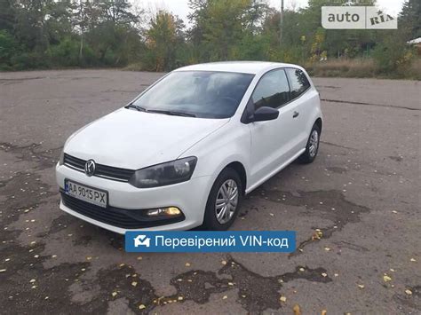 AUTO.RIA – Продам Фольксваген Поло 2017 (AA9015PX) бензин 1.2 хетчбек ...