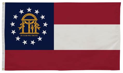 Georgia State Flag 6 X 10 Georgia Flag State Of Georgia Flag