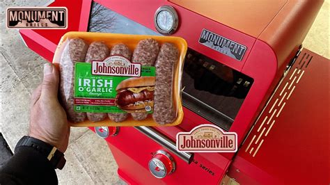 Sausage On A Gas Grill Johnsonville Irish O Garlic Monument Mesa