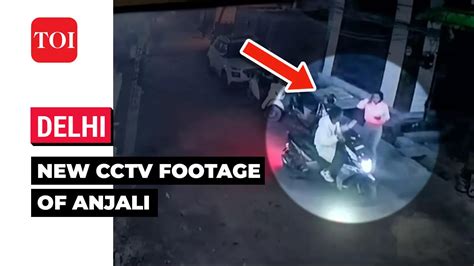 Delhi Dragged To Death Case Fresh Cctv Footage Of Anjali And Nidhi Together On Scooty Surfaces