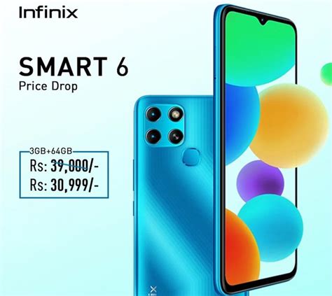 Infinix Smart 6 3GB Price In Pakistan Slashed By Rs 8000 See The New