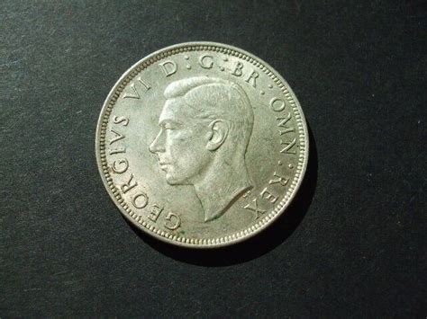 G B 1945 George VI Silver Half Crown Coin EBay