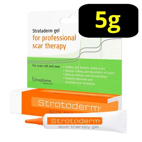 Strataderm Scar Therapy Gel 5g Tube Discount Chemist