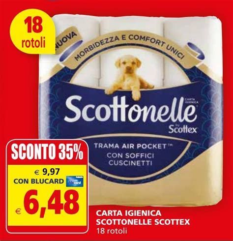 Offerta Carta Igienica Scottonelle Scottex Nel Volantino Di Il Gigante