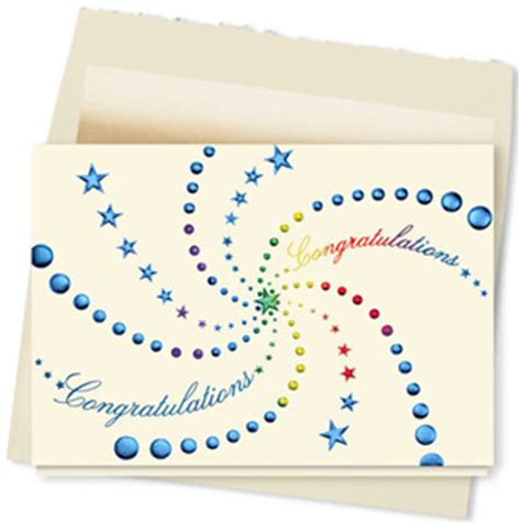 Business Congratulations Cards with a Stellar Sentiment - Gallery Collection Blog