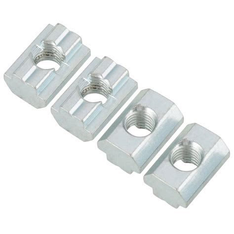 Zinc Plated Carbon Steel Sliding T Slot Nut For Aluminum Profile