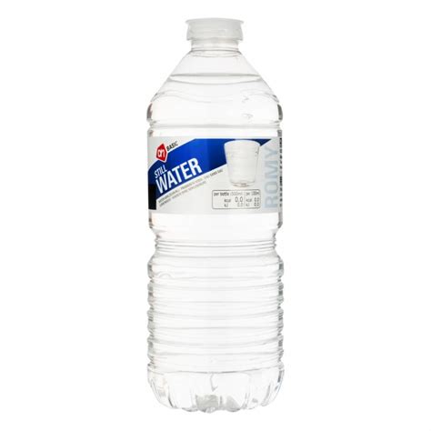 Albert Heijn Basic Waterfles Met Vaste Dop