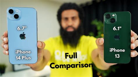 iPhone 13 vs iPhone 14 Plus Full Comparison - YouTube