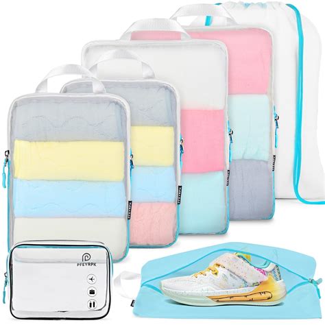 Snapklik Pfeyrpk Compression Packing Cubes For Suitcase