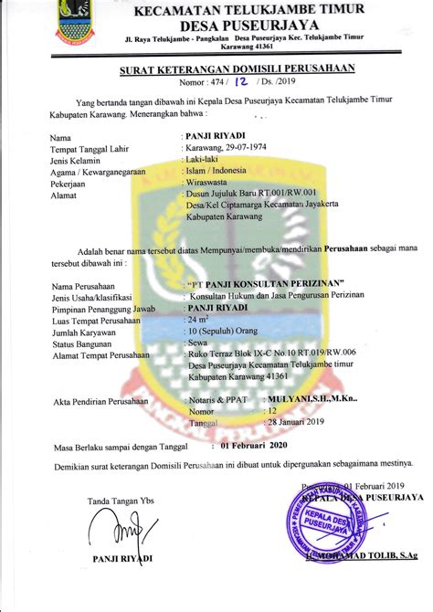 Contoh Dokumen Akte Pendirian Perusahaan 2 Kesulitan Memilih Kbli