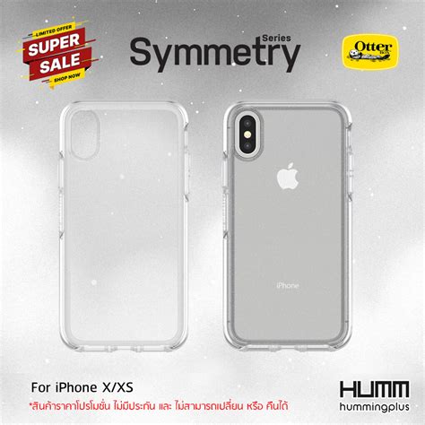 เคส Otterbox Symmetry Clear Series กากเพชร สำหรับ Iphonex Xs