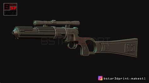 3D Printed Boba Fett Blaster EE 3 Carbine Rifle Star Wars For