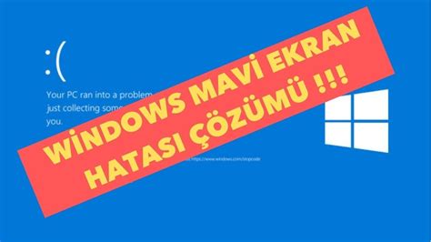 Mavi Ekran Hatas Z M Windows Windows Mavi Ekran