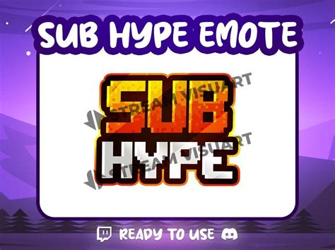 Boost Your Streams With Pixel Sub Hype Emote Streamersvisuals