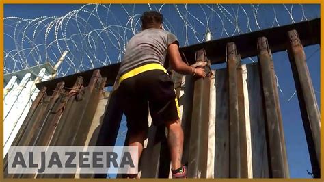 🇲🇽🇺🇸mexico Migrant Caravan Comes To A Halt In Tijuana Near Us Border