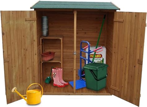 Abri de jardin Cabane à outils en bois Rangement extérieur XXL Amazon