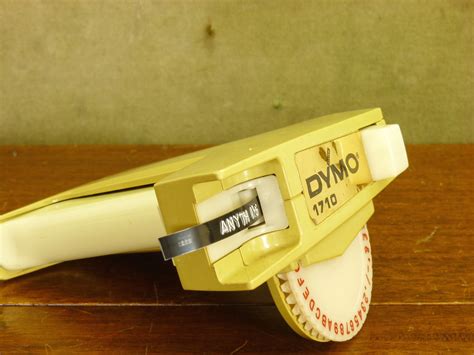 Vintage Dymo 1710 Tape Label Maker With Additional Tape Anything In