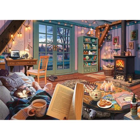 Ravensburger Cozy Retreat 500 Piece Puzzle Jigsaw Puzzles