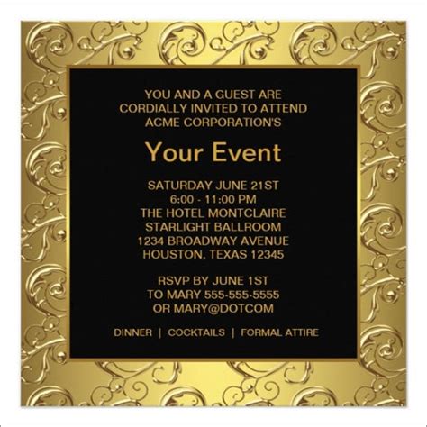 birthday invitation : event invitation templates – Superb Invitation ...