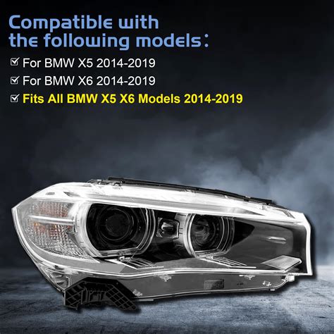 Loftmarte Hid Xenon Headlight Adaptive Afs Compatible With Bmw X X