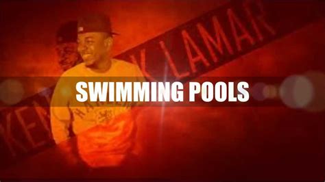 Kendrick Lamar Swimming Pools Drank With On Screen Lyrics YouTube