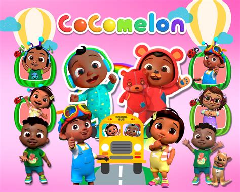 African Cocomelon Clipart PNG – CartoonPng