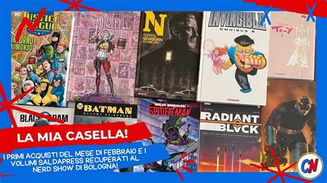 La Mia Casella Con I Primi Acquisti Di Febbraio E I Fumetti Saldapress