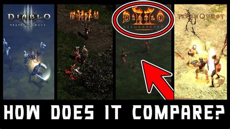 HOW GOOD IS DIABLO 2 RESURRECTED COMPARED TO DIABLO 3 YouTube