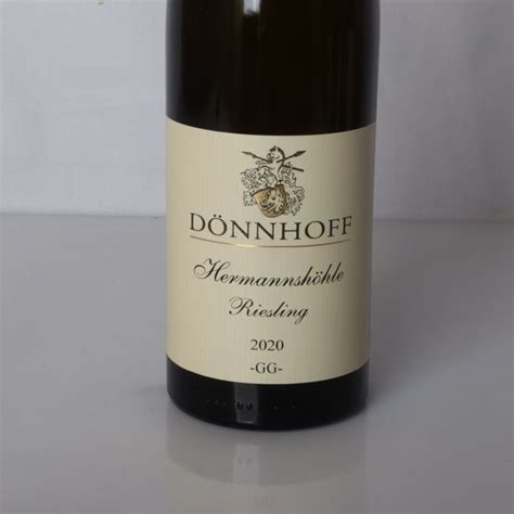 Weingut D Nnhoff Niederh User Hermannsh Hle Riesling Gg