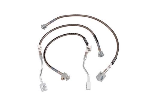 Braided Stainless Steel Brake Line Kit Street Legal F 2079 9a