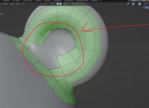 During Retopology I Always Get Stucked At This Part How Can I Get The