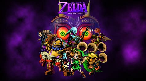 Zelda Majora's Mask 3ds wallpaper by zupertompa on DeviantArt