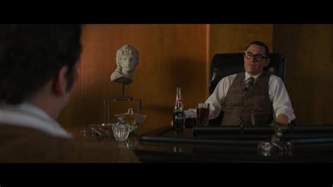 Dr Pepper Soda Enjoyed By Burn Gorman As Charles Bluhdorn In The Offer