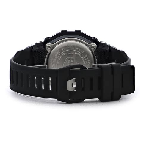 Casio G Squad Mens Bluetooth Digital Black Resin Quartz Watch Gbd200 1