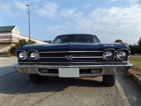 1969 Chevelle SS Blue - Etsy