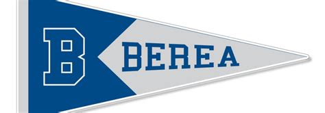 Dizzler Sticker, Berea Pennant, 2.5"x1" - Berea College Visitor Center & Shoppe